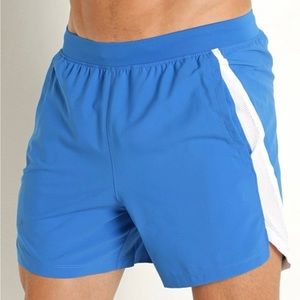 Under Armour Men’s Launch SW 5” Shorts 1361492 474 Blue White Size 2XL